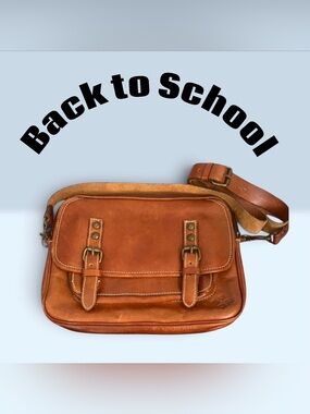 Patricia Nash Leon Retired Leather Crossbody GUC!